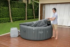 Lay-z Spa Lay-Z-Spa® HydroJet Pro Santorini - 7 Person Inflatable Hot Tub 9 Lay-z Spa Lay-Z-Spa® HydroJet Pro Santorini - 7 Person Inflatable Hot Tub -Lay-z spa Shop 03Cover 9b3c3705 dc9e 4759 92b1 51926c484ec2