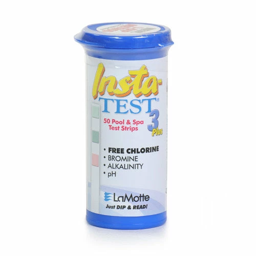 LaMotte Insta-Test 3 Plus Pool/Hot Tub Test Strips - Pack Of 50 1 LaMotte Insta-Test 3 Plus Pool/Hot Tub Test Strips - Pack Of 50