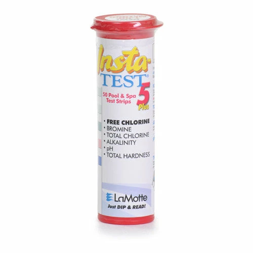 LaMotte Insta-Test 5 Plus Pool/Hot Tub Test Strips - Pack Of 50 1 LaMotte Insta-Test 5 Plus Pool/Hot Tub Test Strips - Pack Of 50