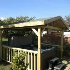 Jacuzzi® J235™ - 5-6 Person Hot Tub With Gazebo Package -Lay-z spa Shop 5