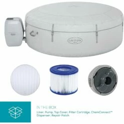 Lay-z Spa Lay-Z-Spa® AirJet Vegas - 6 Person Inflatable Hot Tub -Lay-z spa Shop 60011 SPA 6 Supersize