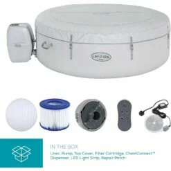 Lay-z Spa Lay-Z-Spa® AirJet Paris - 6 Person Inflatable Hot Tub 20 Lay-z Spa Lay-Z-Spa® AirJet Paris - 6 Person Inflatable Hot Tub -Lay-z spa Shop 60013 SPA 7 Supersize