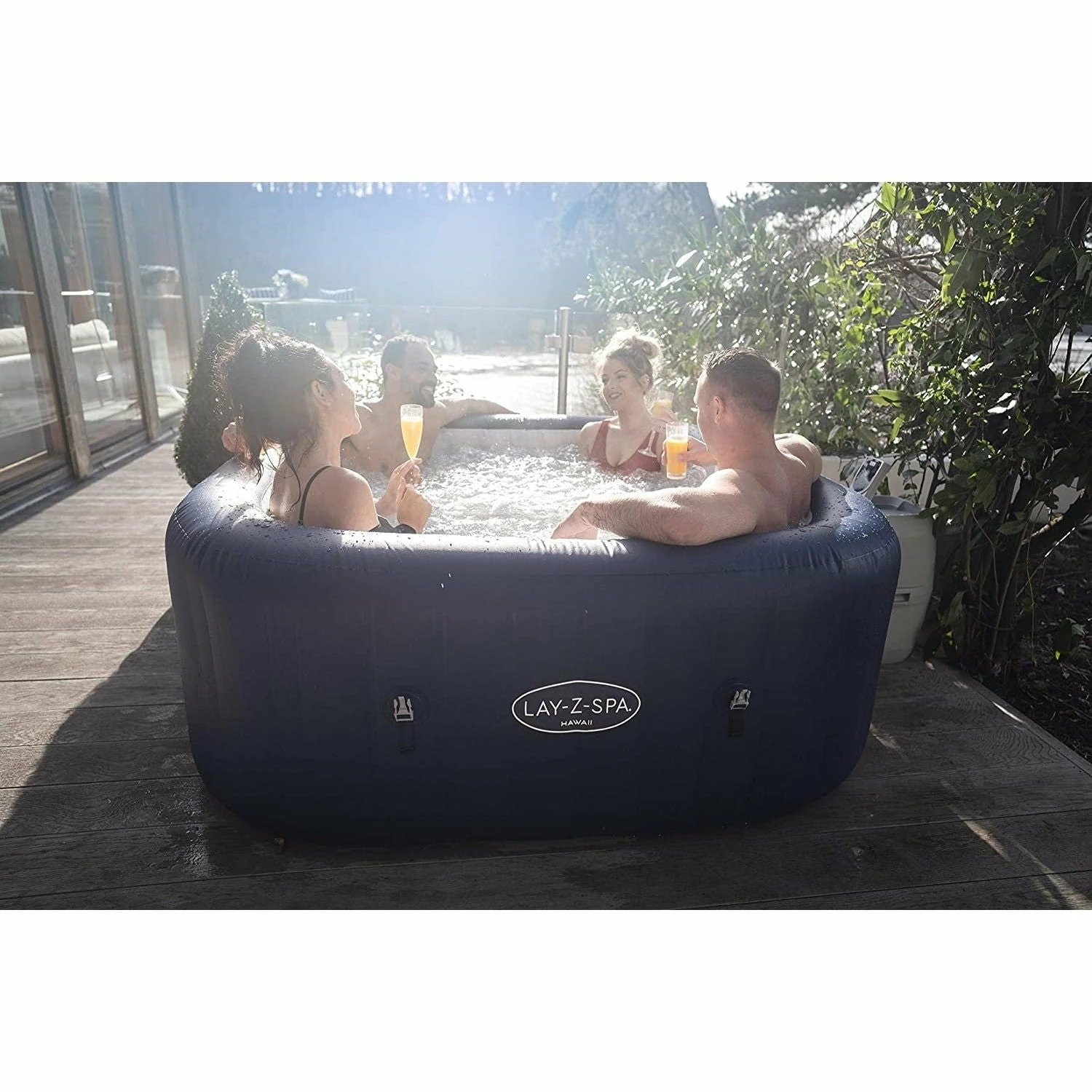 Lay-z Spa Lay-Z-Spa® AirJet Hawaii - 6 Person Inflatable Hot Tub 15 Lay-z Spa Lay-Z-Spa® AirJet Hawaii - 6 Person Inflatable Hot Tub - Image 15