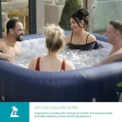 Lay-z Spa Lay-Z-Spa® AirJet Hawaii - 6 Person Inflatable Hot Tub 19 Lay-z Spa Lay-Z-Spa® AirJet Hawaii - 6 Person Inflatable Hot Tub -Lay-z spa Shop 60021 SPA 5 Supersize