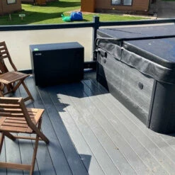 Aquark® Mr Silence 9kW Air Source Heat Pump For Hot Tub/Swim Spa/Pool -Lay-z spa Shop ASHPMrSilence9kw WillowPastures 6 Square