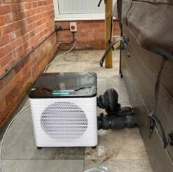 Outdoor 4kW Air Source Heat Pump For Hot Tub/Swim Spa -Lay-z spa Shop ASHPRalph7Square