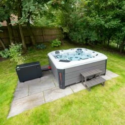 Aquark® Mr Silence 11kW Air Source Heat Pump For Hot Tub/Swim Spa/Pool -Lay-z spa Shop AquarkAirSourceHeatPumpSquare2