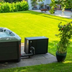 Aquark® Mr Silence 11kW Air Source Heat Pump For Hot Tub/Swim Spa/Pool -Lay-z spa Shop AquarkAirSourceHeatPumpSquare7