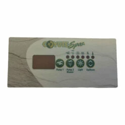 Arctic Spas® Coyote C10/C25 Gecko TSC-18 Topside Overlay For 2 Pump Hot Tubs - PAK-112307