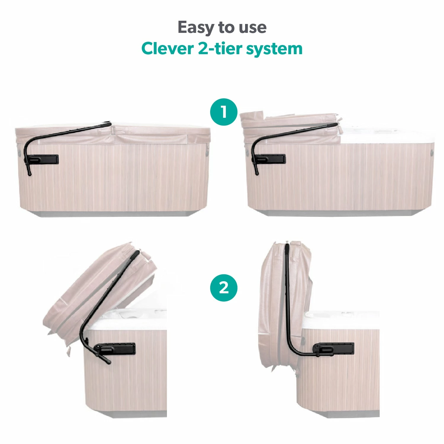 Covermate I Hot Tub Cover Lifter 3 Covermate I Hot Tub Cover Lifter - Image 3