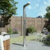 Suva Stainless Steel Outdoor Shower With Pencil Handset