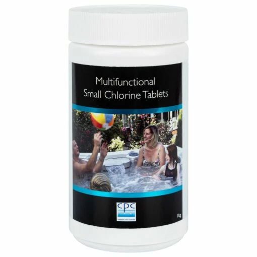 CPC Pool/Hot Tub Multifunctional Small Chlorine Tablets - 1kg -Lay-z spa Shop DSC0577