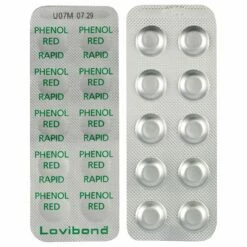Blue Horizons Lovibond Phenol Red Rapid Hot Tub PH Water Test Tablets - Pack Of 50 -Lay-z spa Shop DSC0945