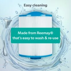 HTF0450 50sq Ft Hot Tub Filter - Artesian, South Sea Spas, Luxury, TidalFit -Lay-z spa Shop Easy Cleaning HTF0450