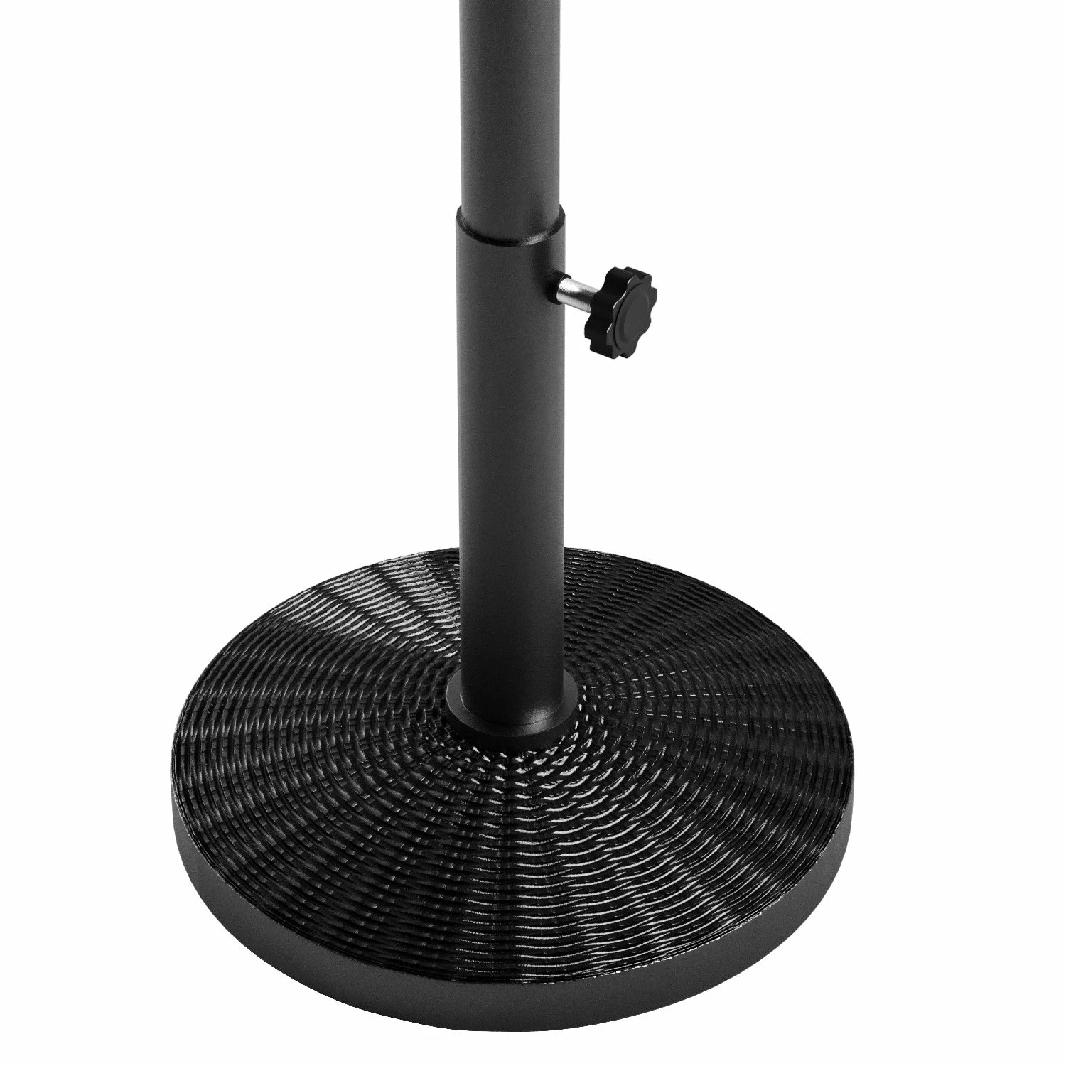 Como 2.7x4.5m Large Double Sided Grey Garden Parasol With Base And Cover 5 Como 2.7x4.5m Large Double Sided Grey Garden Parasol With Base And Cover - Image 5