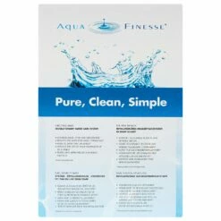 AquaFinesse Hot Tub Water Care With Moisturiser Pack - Tablet -Lay-z spa Shop Hottubandsparwatercaresystem 4