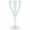 Hot Tub Safe Small Clear Wine Glass