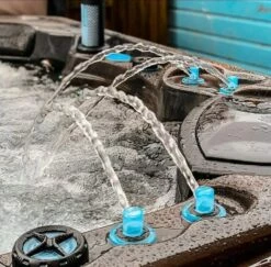 Outdoor Infinity - 6 Person Hot Tub With 1 Lounger -Lay-z spa Shop InfinityHotTub 11