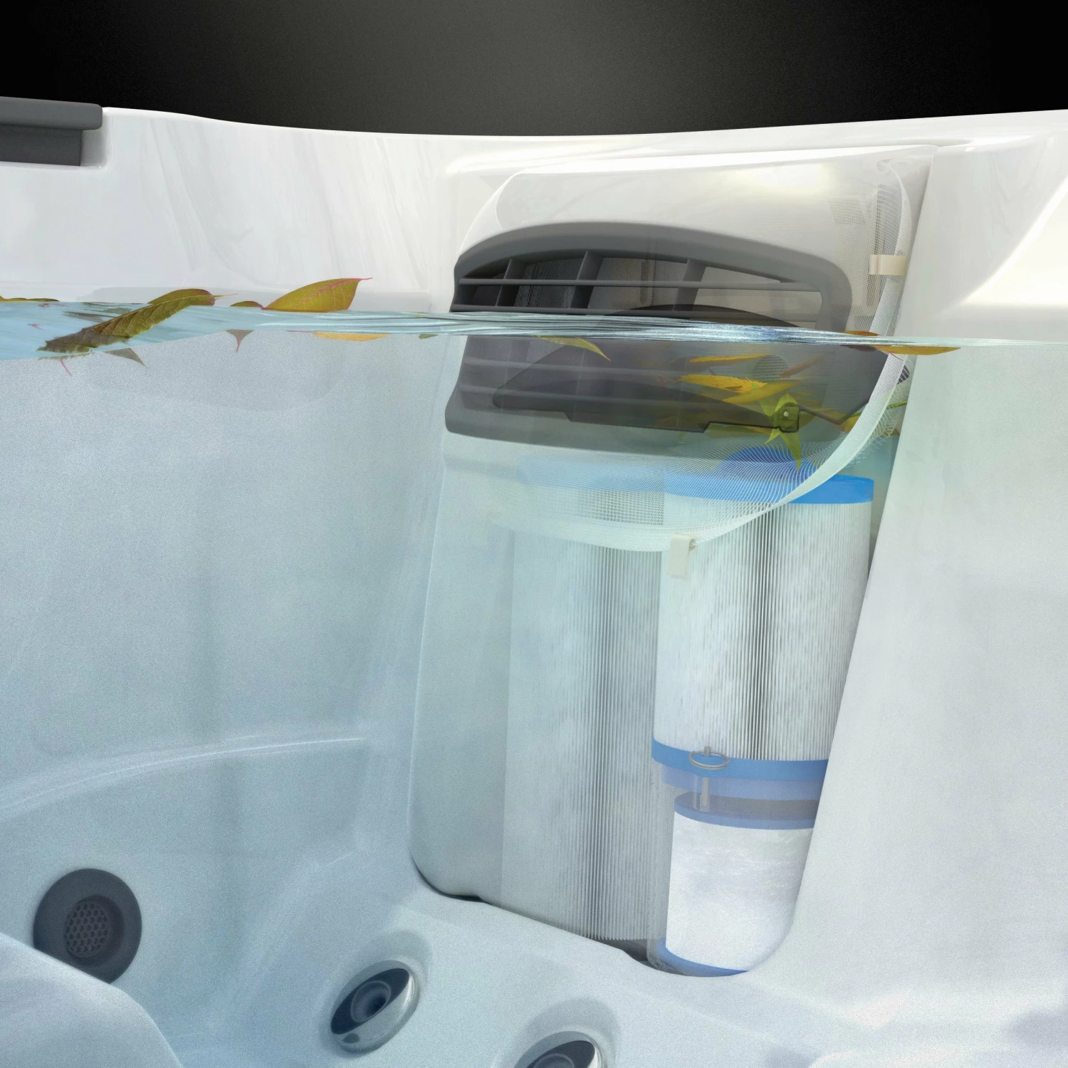 Jacuzzi® J465/J470/J480™ Pre-2012 Small 40sq Ft Hot Tub Filter - 2540-387 2 Jacuzzi® J465/J470/J480™ Pre-2012 Small 40sq Ft Hot Tub Filter - 2540-387 - Image 2