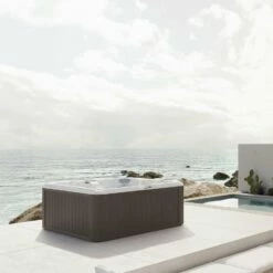 Jacuzzi® J245™ / J245IP™ - 7 Person Hot Tub 25 Jacuzzi® J245™ / J245IP™ - 7 Person Hot Tub -Lay-z spa Shop JHT J245 Lifestyle Silverwood Cropped squae