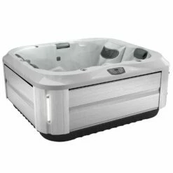 Jacuzzi® J315IP™ - 3 Person Hot Tub With 1 Lounger -Lay-z spa Shop JHT J315 Platinum BrushedGray Iso 2000x1460 f3b3d7ce 9c16 4b93 9dad 9dbf2760f81a