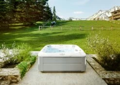 Jacuzzi® J385IP™ - 7 Person Hot Tub -Lay-z spa Shop JHT J385 Lifestyle BrushedGray V3 2000x1414 cd4d6490 eb8a 4cc8 93ff 7e2768be9789