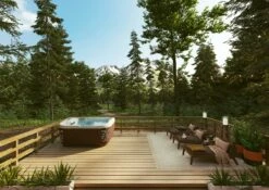 Jacuzzi® J575IP™ - 5-6 Person Hot Tub With 1 Lounger -Lay-z spa Shop JHT J575 Lifestyle RoastedChestnut 4243x3000 7a921aef 0ae0 4486 b181 34dfac85c145