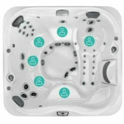 Jacuzzi® J355IP™ - 6 Person Hot Tub With 1 Lounger -Lay-z spa Shop Jacuzzi J355IP 5 6 seats