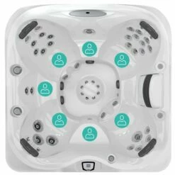 Jacuzzi® J445IP™ - 7 Person Hot Tub -Lay-z spa Shop Jacuzzi J445IP 6 7 seats