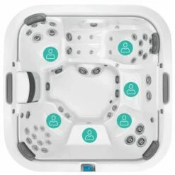 Jacuzzi® J575IP™ - 5-6 Person Hot Tub With 1 Lounger -Lay-z spa Shop Jacuzzi J575IP 5 6 seats