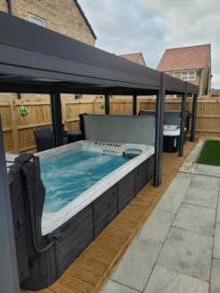 TidalFit Pro EP-15 - 15ft Swim Spa 25 TidalFit Pro EP-15 - 15ft Swim Spa -Lay-z spa Shop JacuzziJ335 TidalFitEP1513