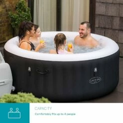 Lay-z Spa Lay-Z-Spa® AirJet Miami - 4 Person Inflatable Hot Tub -Lay-z spa Shop LayZSpaMiami