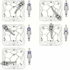 Jacuzzi® Lodge™ M - 4-5 Person Hot Tub -Lay-z spa Shop Lodge M Seating