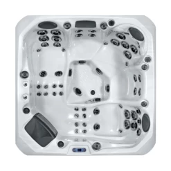 Outdoor Marseille - 5 Person Hot Tub With 2 Loungers