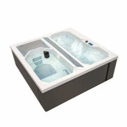 Master Spas® Michael Phelps Chilly GOAT™ Valaris - Dual Ice Bath And Hot Tub -Lay-z spa Shop MichaelPhelpsChillyGOATIceBathandHotTub
