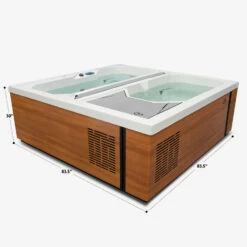 Master Spas® Michael Phelps Chilly GOAT™ Valaris - Dual Ice Bath And Hot Tub -Lay-z spa Shop MichaelPhelpsChillyGOATIceBathandHotTub 13
