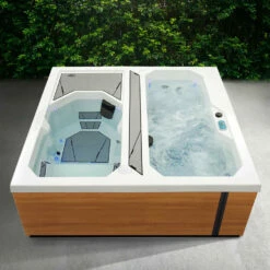 Master Spas® Michael Phelps Chilly GOAT™ Valaris - Dual Ice Bath And Hot Tub -Lay-z spa Shop MichaelPhelpsChillyGOATIceBathandHotTub 7