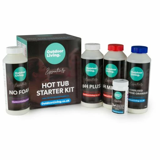 Hot Tub Chlorine Chemical Starter Kit | Outdoor Living -Lay-z spa Shop OutdoorLivingHotTubChemicalStarterKit