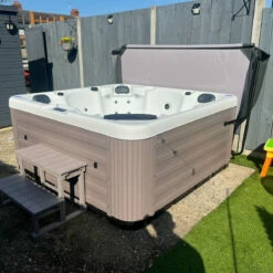 Outdoor Trident Lite - 5 Person Hot Tub With 2 Loungers -Lay-z spa Shop OutdoorTridentLite PearceSquare