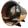Outdoor Terrace 160 - 2 To 4 Person Barrel Sauna