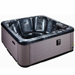 Outdoor Haze - 6 Person Hot Tub With 1 Lounger -Lay-z spa Shop Side Haze