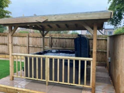 Jacuzzi® J235™ - 5-6 Person Hot Tub With Gazebo Package -Lay-z spa Shop Torriero3