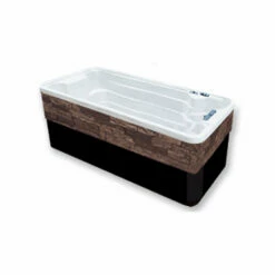 TidalFit Active Plus EP-12 - 12ft Swim Spa -Lay-z spa Shop hot tub outdoor living tidalfit ep12 side partial submerge