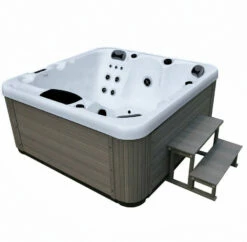 Outdoor Sun - 5 Person Hot Tub With 1 Lounger -Lay-z spa Shop outdoor sun recolour2